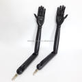 DL1389 Flexible articulated Black wooden arms model for female mannequin